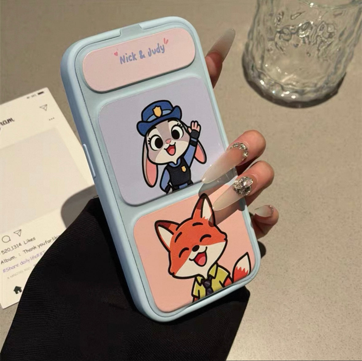 Cartoon Flip Magnetic Stand Phone Case
