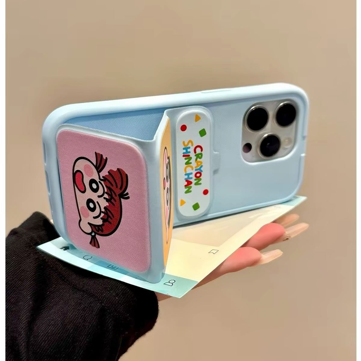 Cartoon Flip Magnetic Stand Phone Case