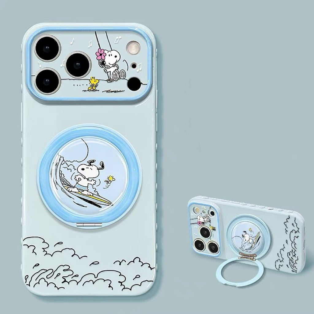 Snoopy 360° Rotating Kickstand Phone Case