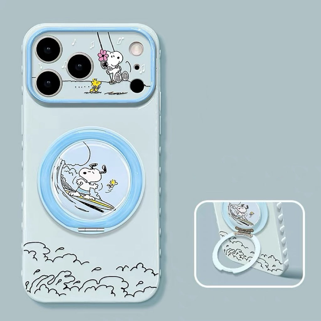 Snoopy 360° Rotating Kickstand Phone Case