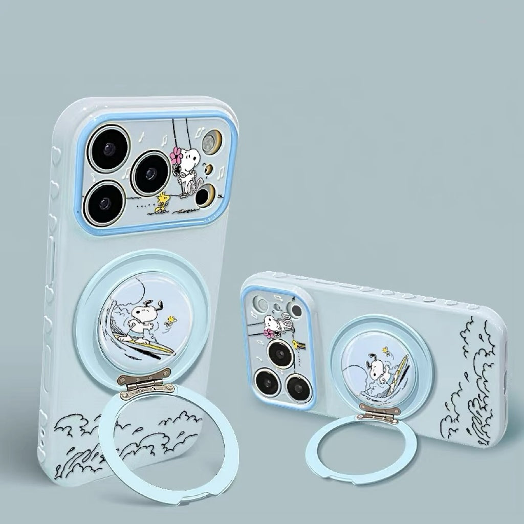 Snoopy 360° Rotating Kickstand Phone Case