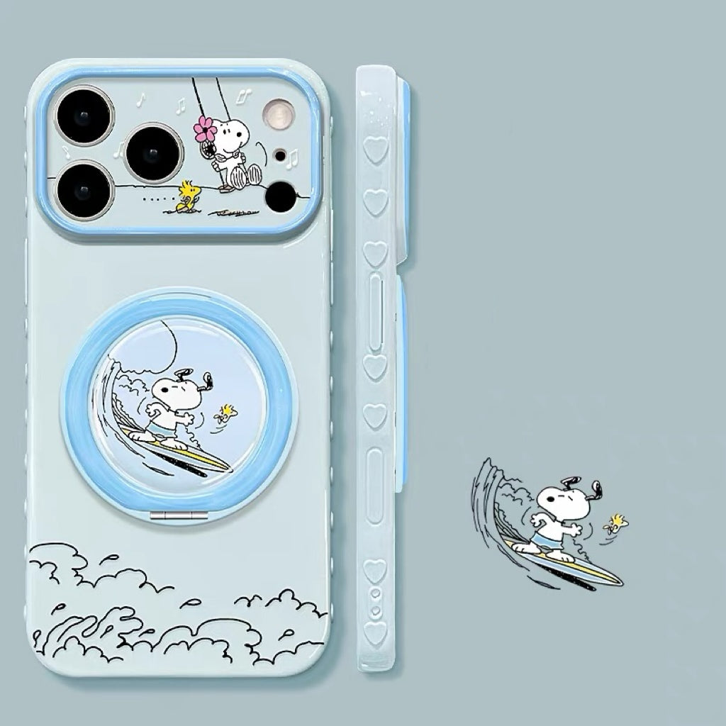 Snoopy 360° Rotating Kickstand Phone Case