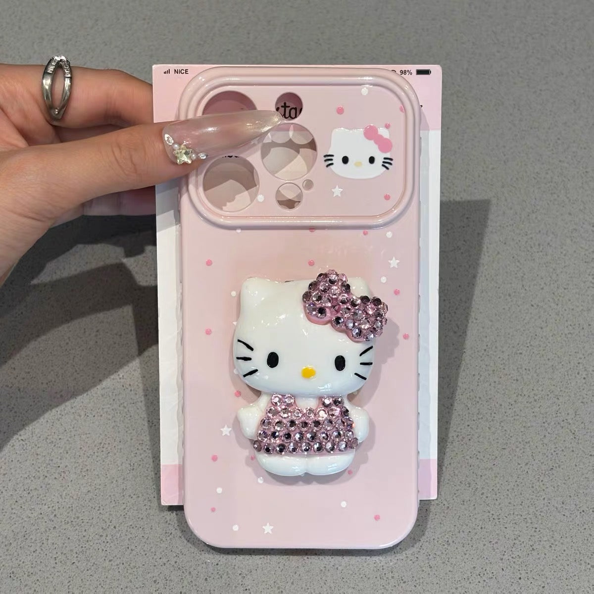 Pink Hello Kitty Phone Case