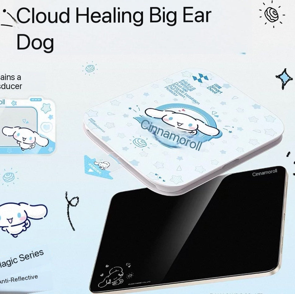Shanmo Cartoon Character HD Tempered Glass Screen Protector for iPad