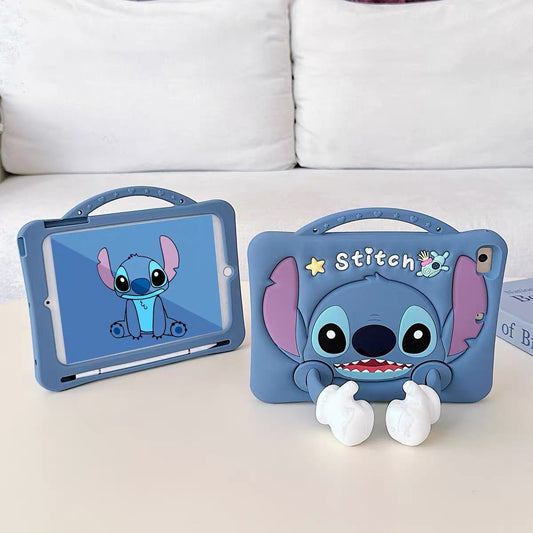 Stitch Tablet Case with Thumb-Style Kickstand, Handle, and Stylus Slot (for Android Tablets)