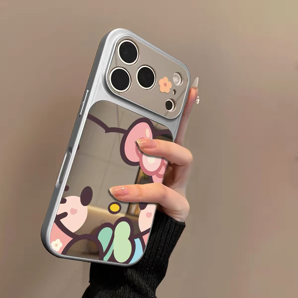 New cute Hello Kitty mirror phone case
