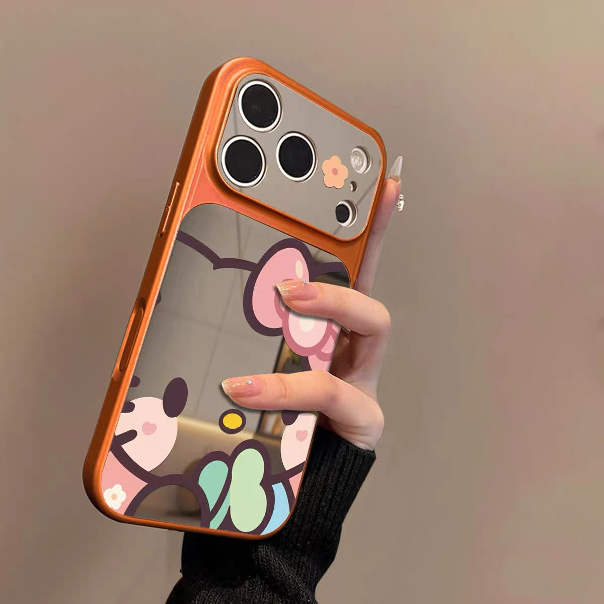 New cute Hello Kitty mirror phone case