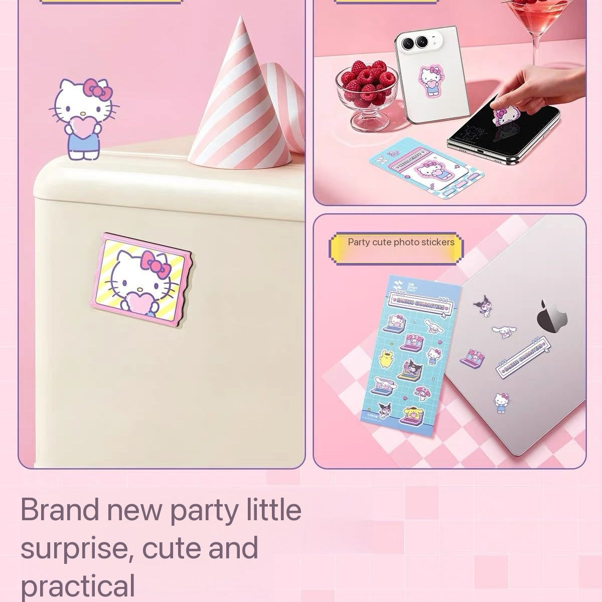 Hello Kitty Screen Protector for iPhone Duo Foldable Phone (Tempered Glass)