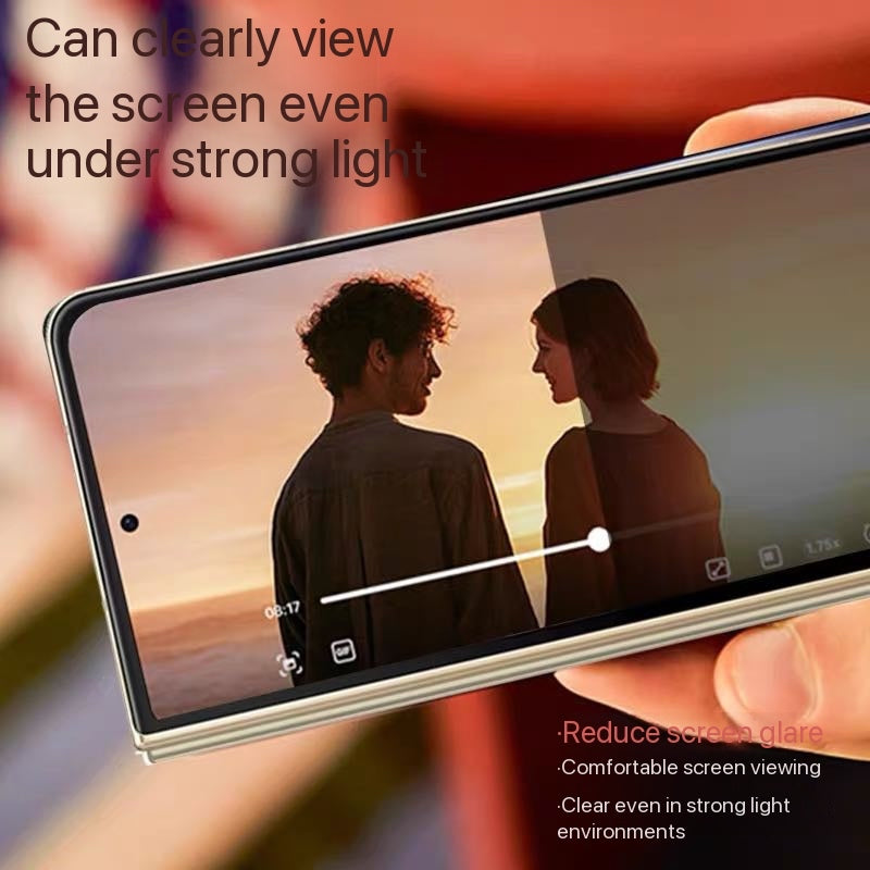 Samsung External Screen AR Anti-Reflective Film (Not Tempered Glass) – Genuine AR Anti-Reflection for Enhanced Clarity