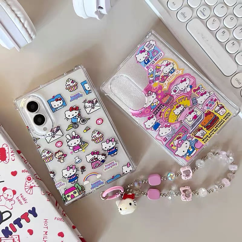Suitable for Samsung Hello Kitty foldable phone case
