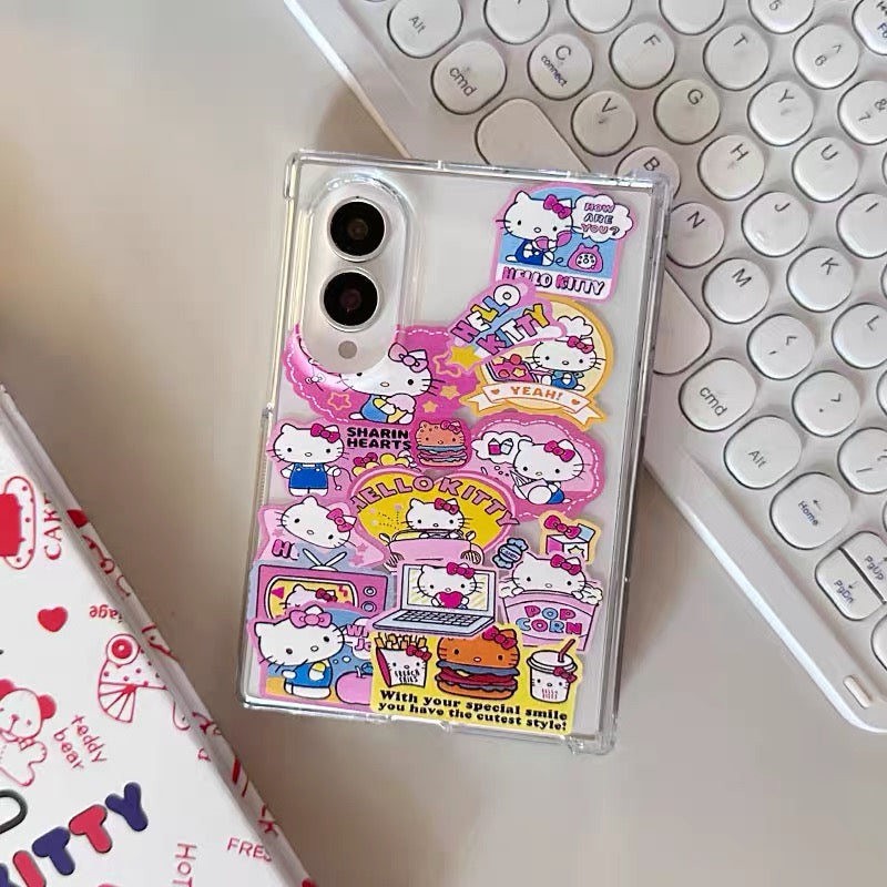Suitable for Samsung Hello Kitty foldable phone case