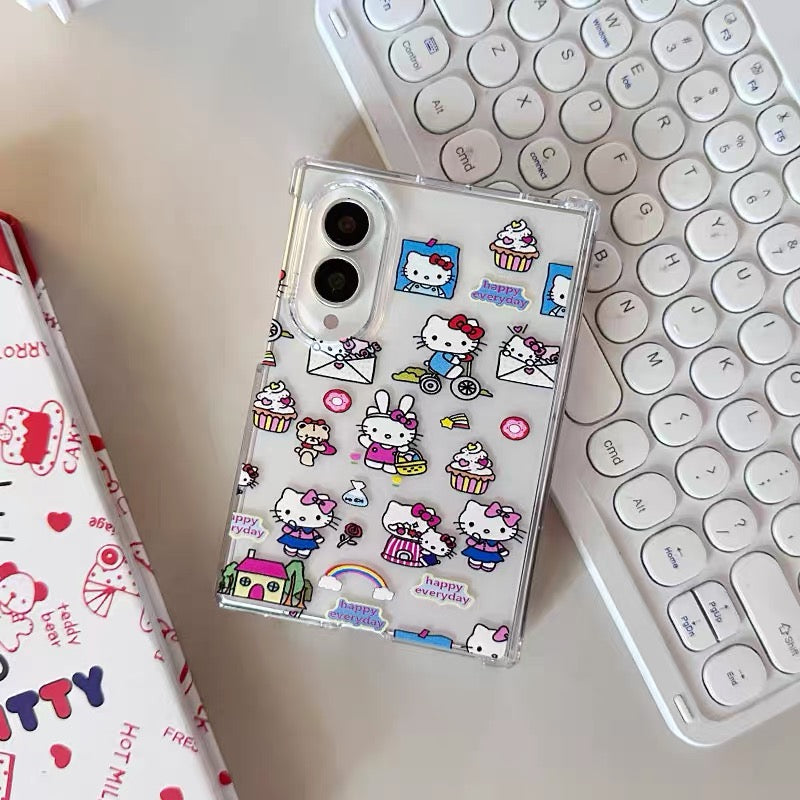 Suitable for Samsung Hello Kitty foldable phone case