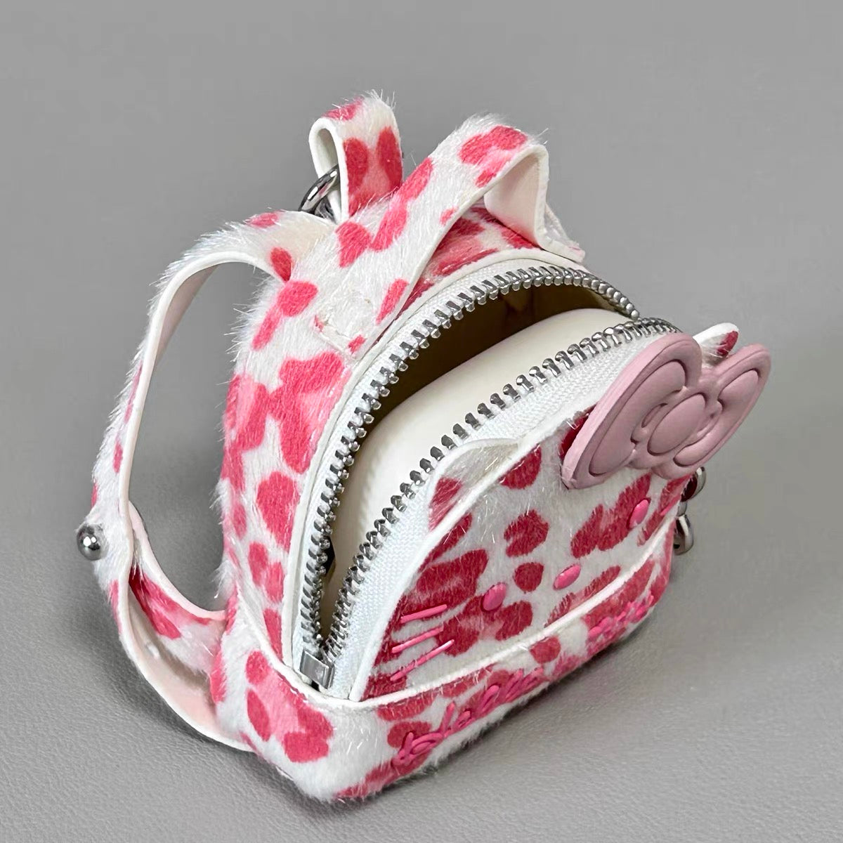 Hello Kitty Sweet-and-Edgy Earphone Case / Mini Bag Charm – Birthday Gift