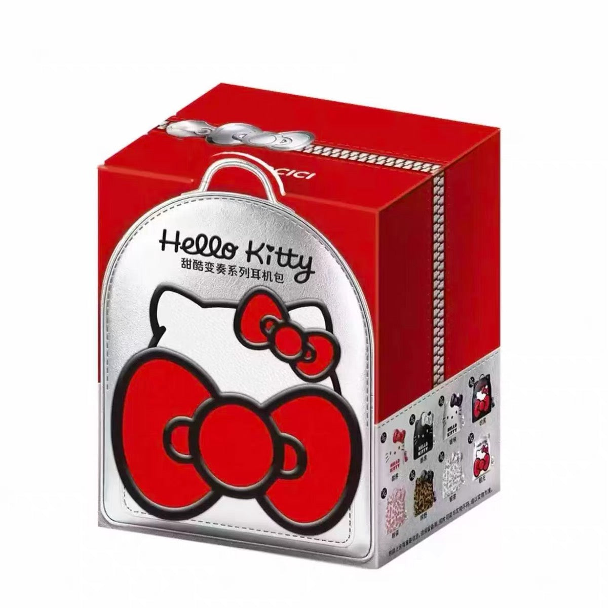 Hello Kitty Sweet-and-Edgy Earphone Case / Mini Bag Charm – Birthday Gift