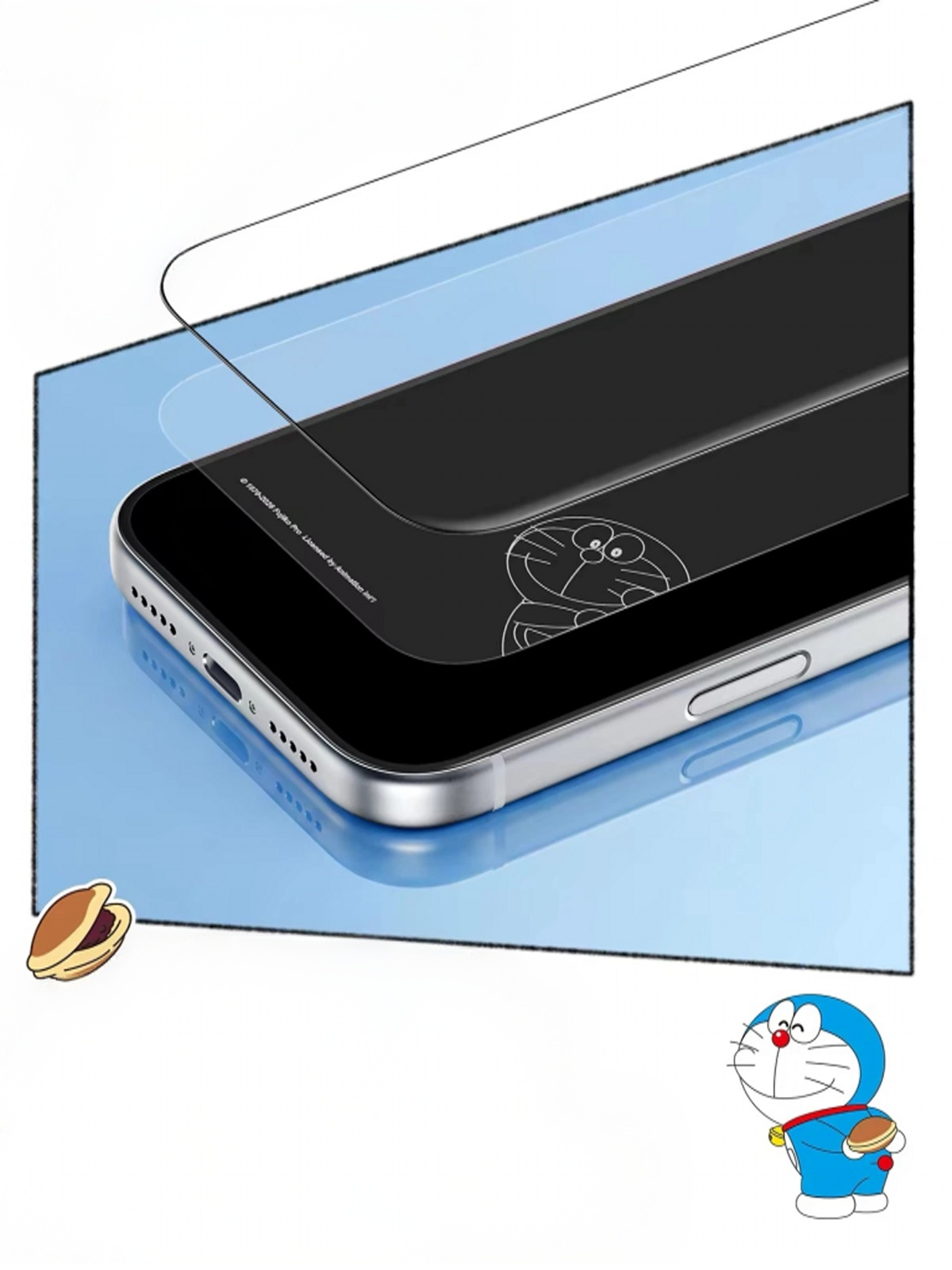 Doraemon Privacy Screen Protector (Tempered Glass)