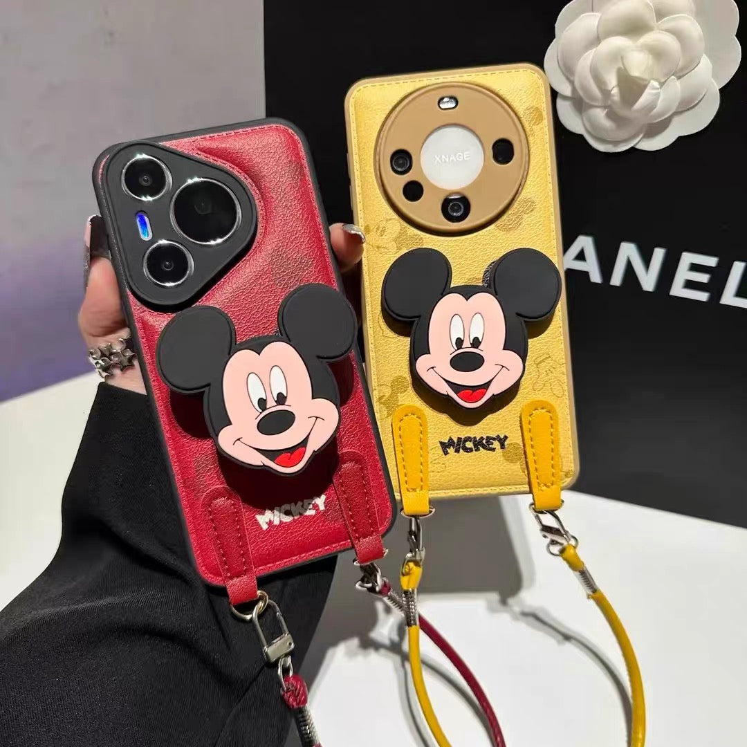 Cute Mickey Phone Case with Kickstand