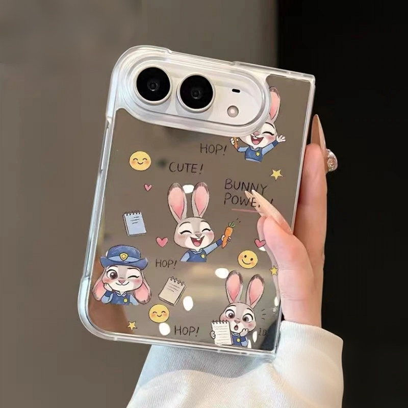 New Mirrored "Judy Land" Foldable-Style iPhone Duo Case