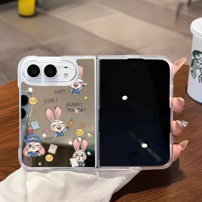 New Mirrored "Judy Land" Foldable-Style iPhone Duo Case