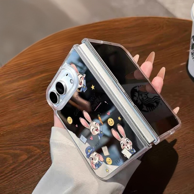 New Mirrored "Judy Land" Foldable-Style iPhone Duo Case