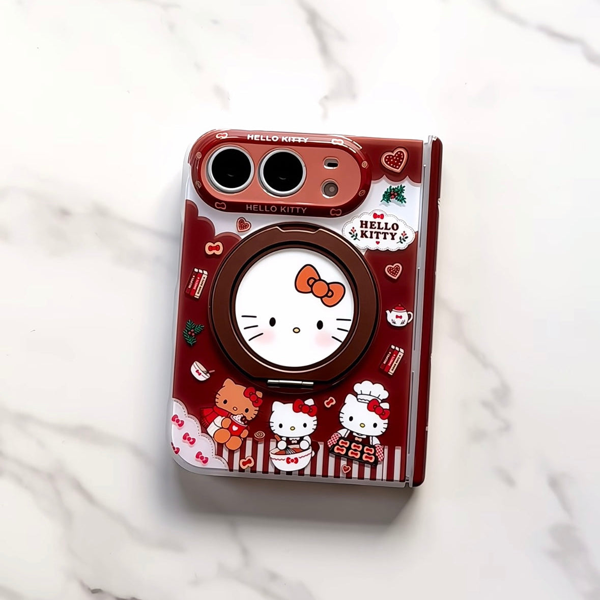 iPhone Duo Hello Kitty Rotating Kickstand Case