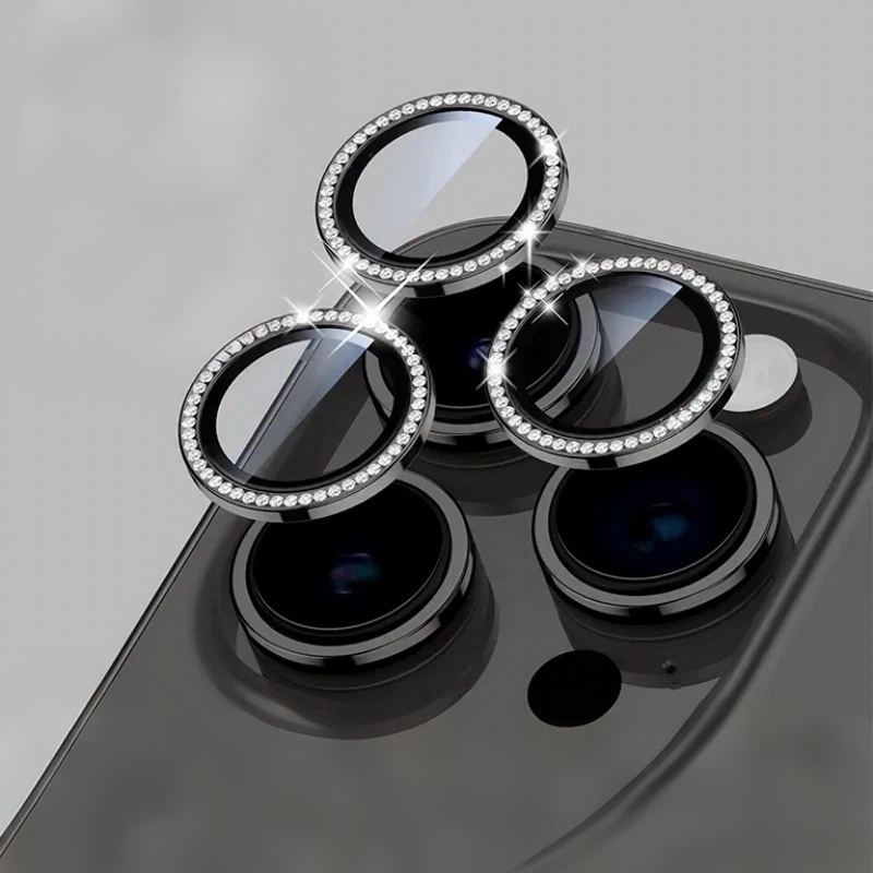 New Rhinestone-Embellished Phone Lens Protector