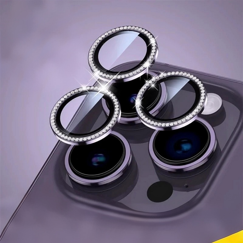 New Rhinestone-Embellished Phone Lens Protector
