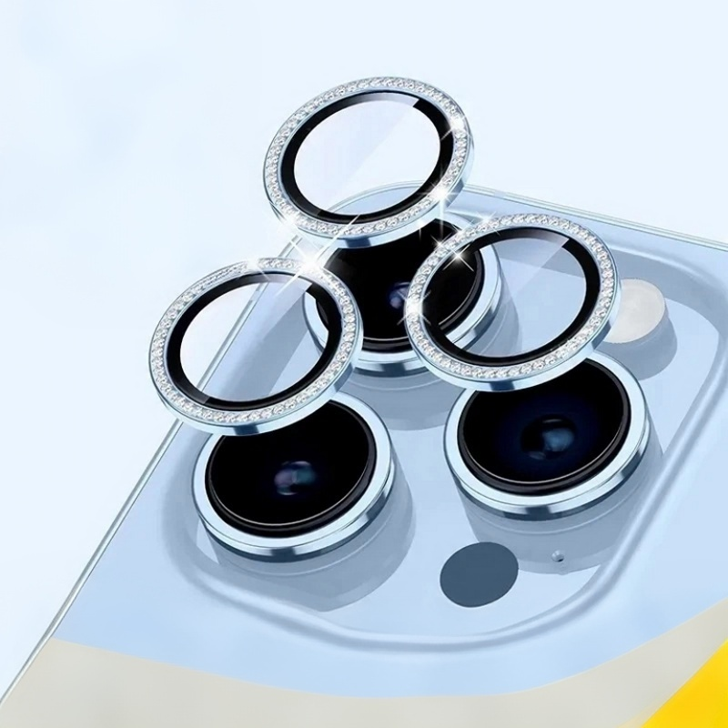 New Rhinestone-Embellished Phone Lens Protector