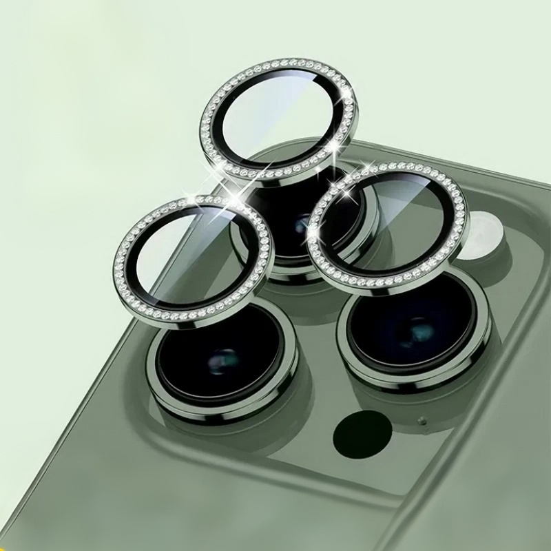 New Rhinestone-Embellished Phone Lens Protector