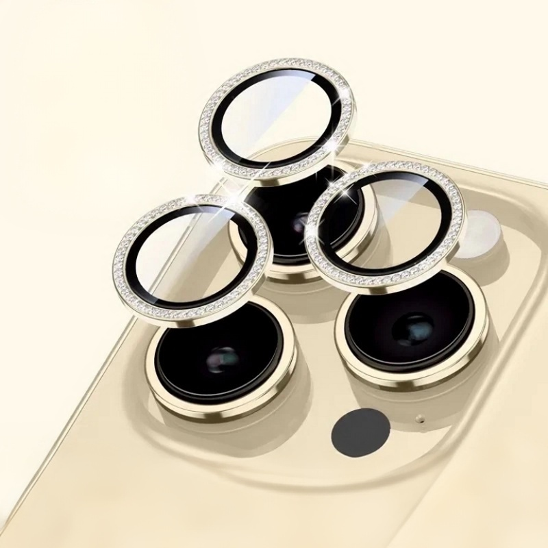 New Rhinestone-Embellished Phone Lens Protector