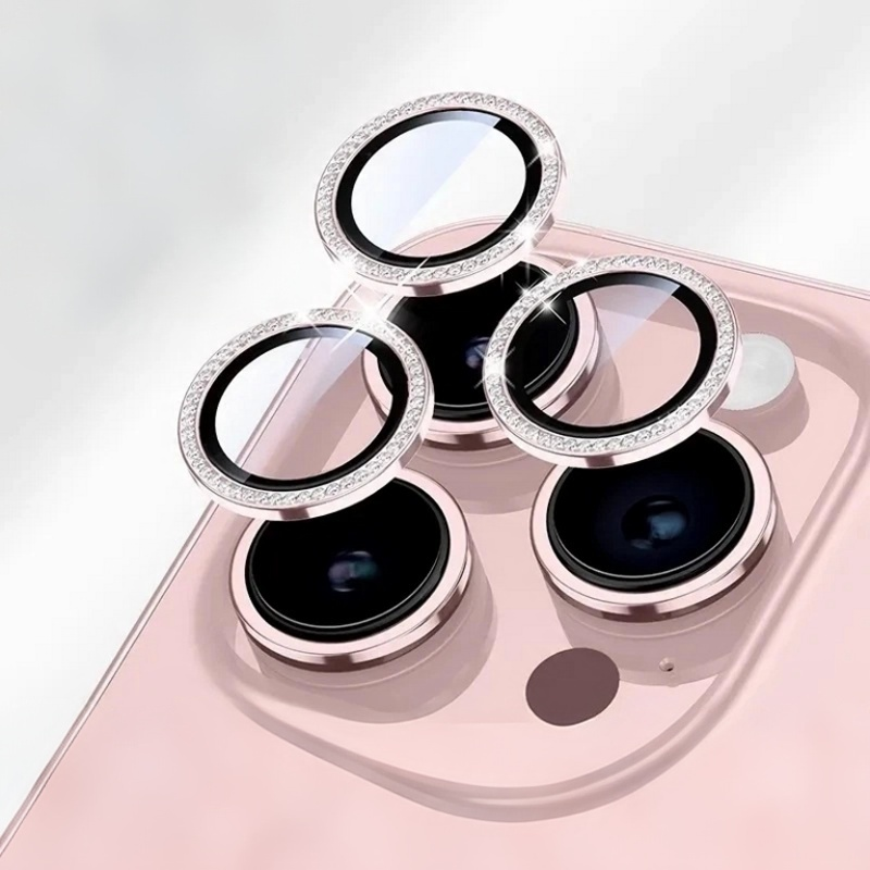 New Rhinestone-Embellished Phone Lens Protector