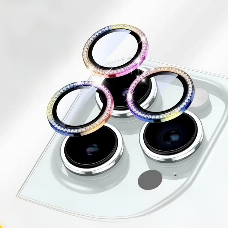 New Rhinestone-Embellished Phone Lens Protector