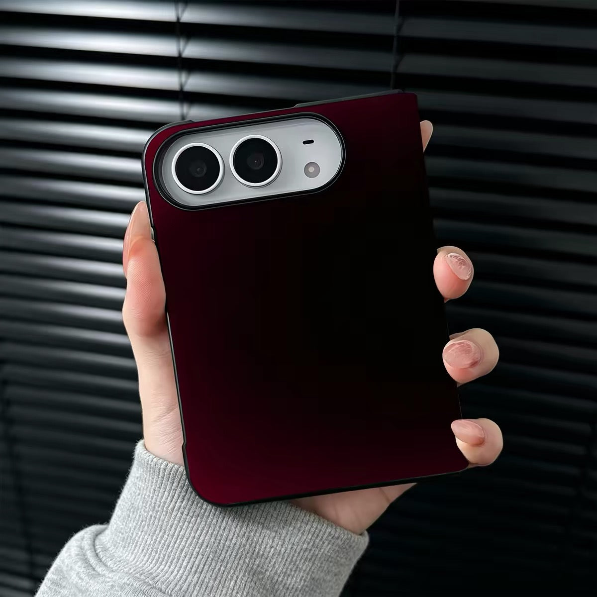 iPhoneDuo Magnetic Folio Leather Case for Foldable Phones