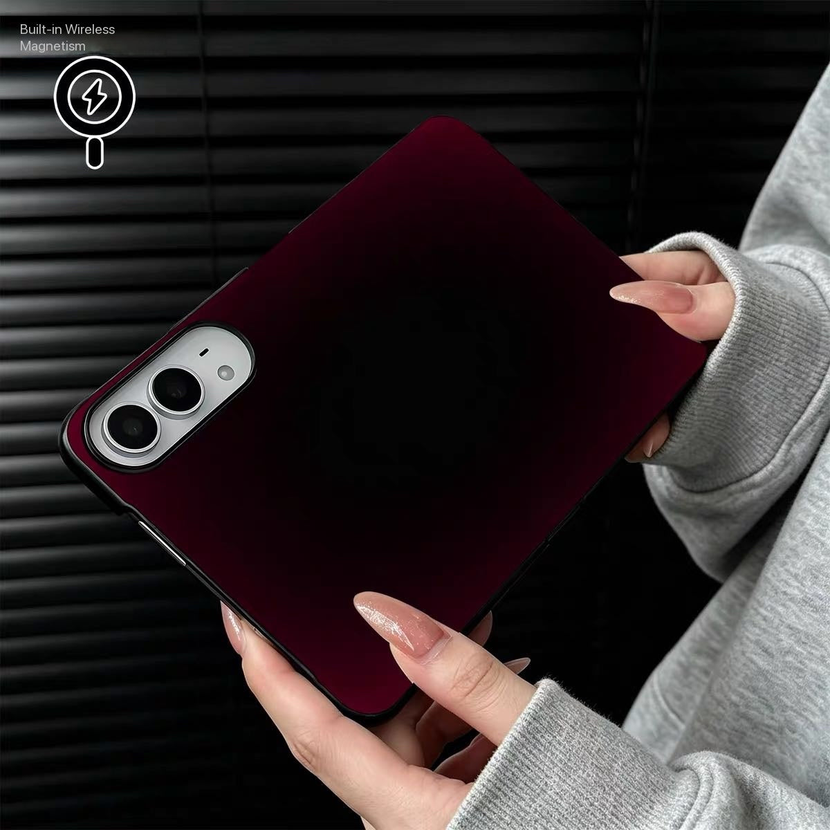 iPhoneDuo Magnetic Folio Leather Case for Foldable Phones