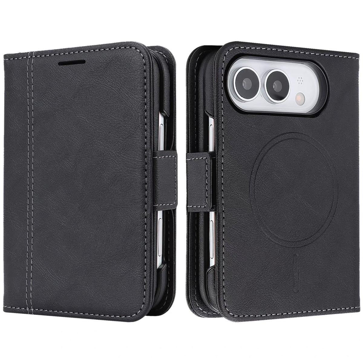 New iPhone Duo Magnetic Wireless Charging Folio Case for Foldable Phones