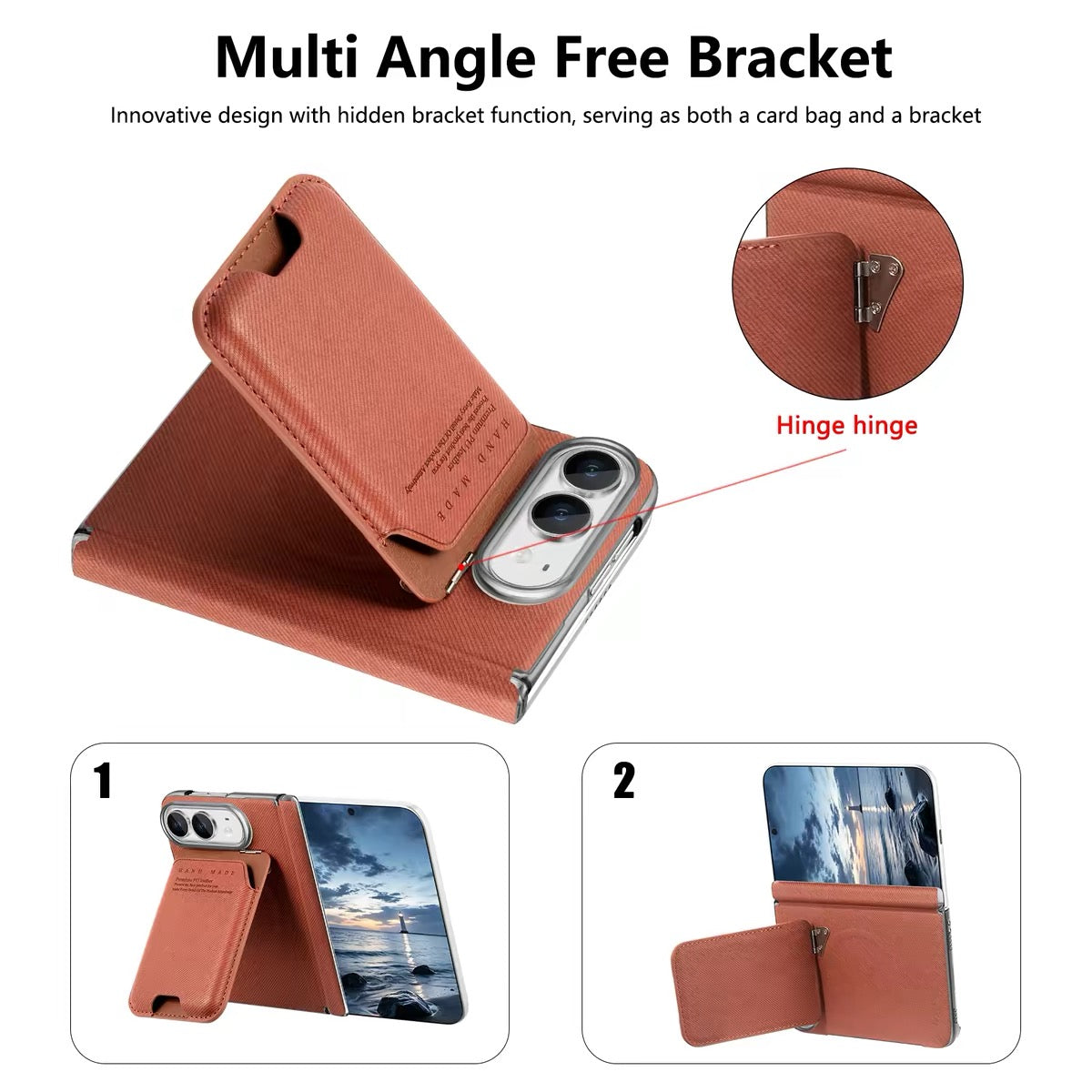 iPhoneDuo Hinge-Protecting Case for Foldable Phones