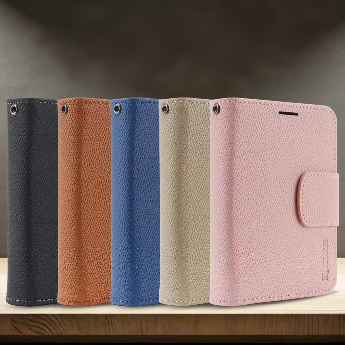 iPhone Duo Flip-Style Leather Case – Full-Coverage, Two-Piece Protective Case
