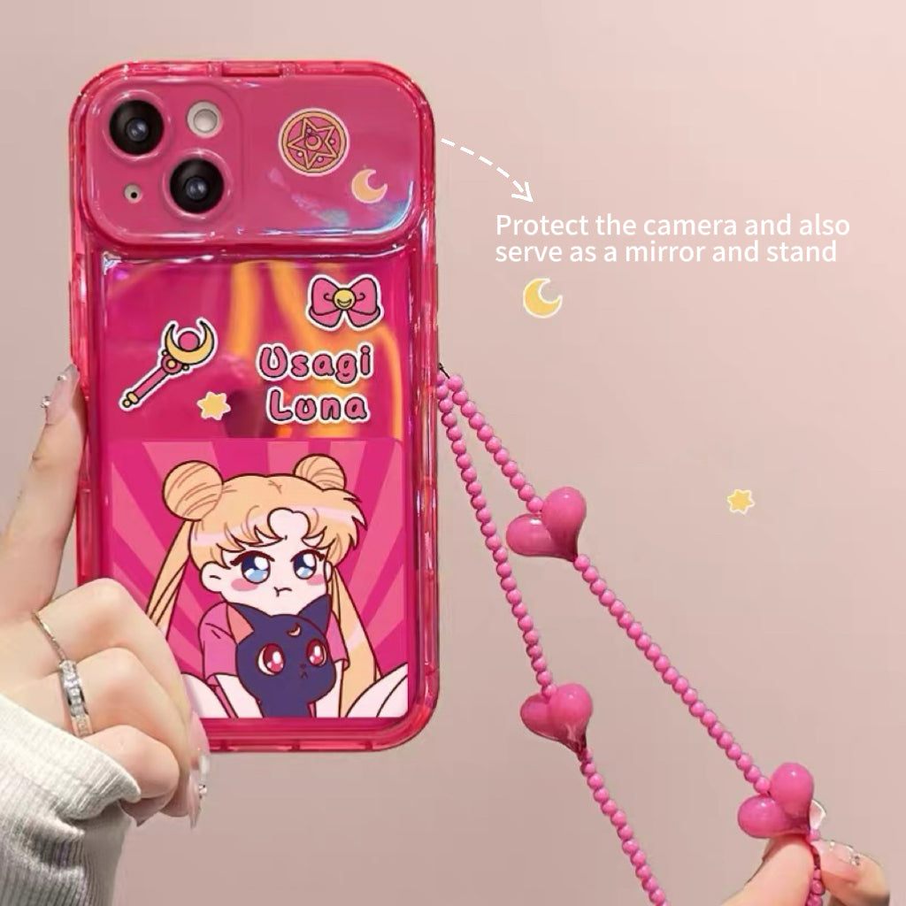 Sailor Moon Portable Mirror Phone Case