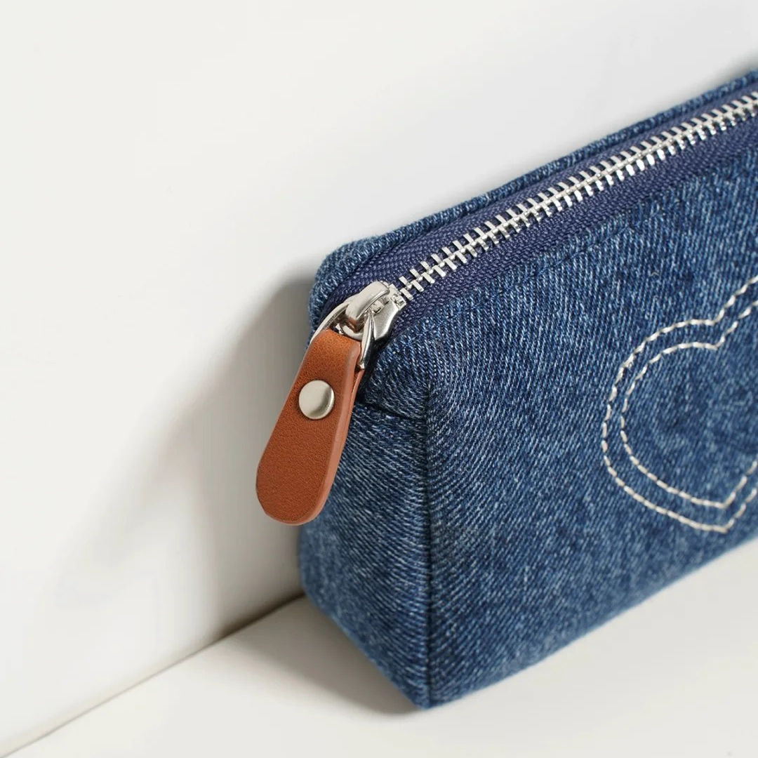 Denim small wallet
