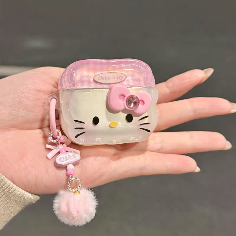 Pink  Kitty AirPods case