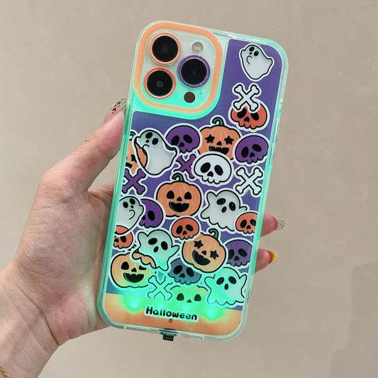 Halloween Pumpkin Glow Phone Case