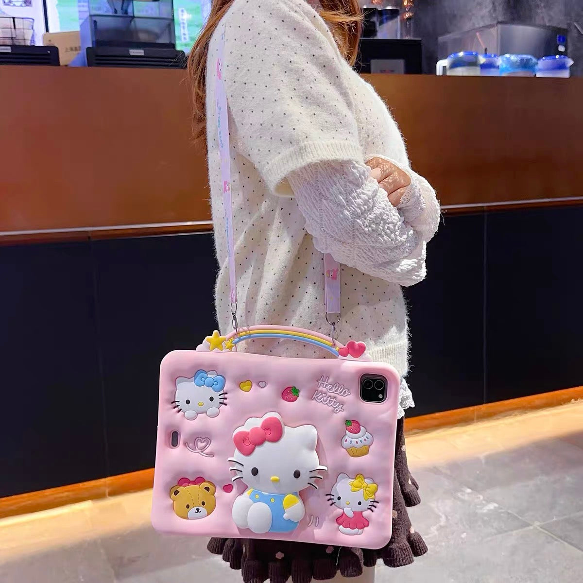 Kitty iPad Stand Case
