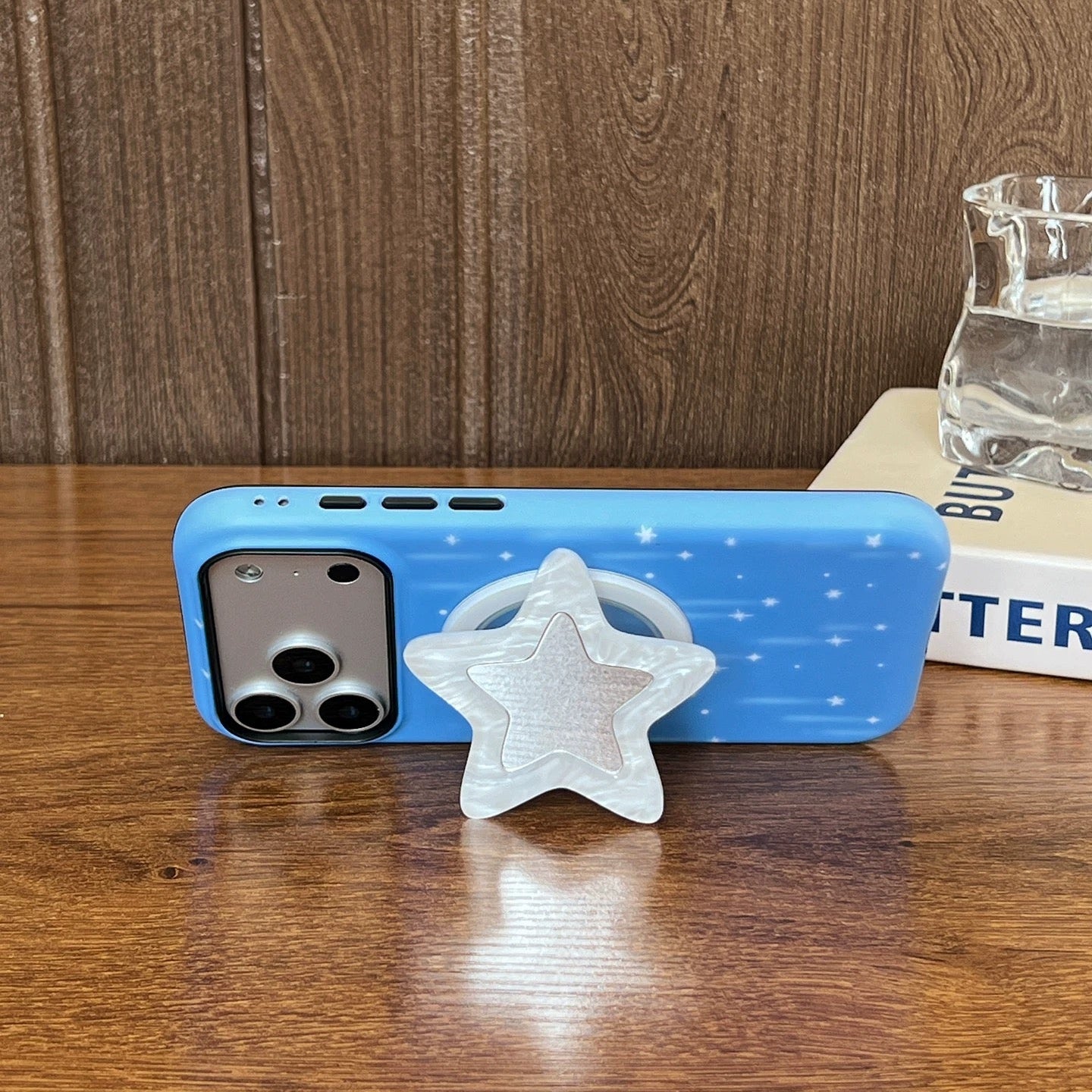 Meteor Shower Magnetic Phone Case Stand