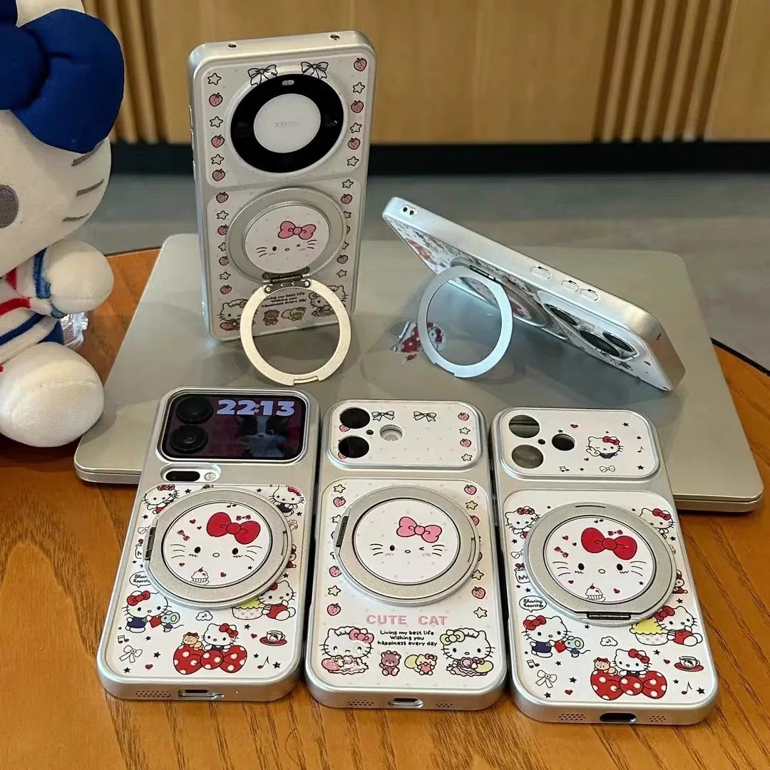 Kitty Rotating Stand Phone Case