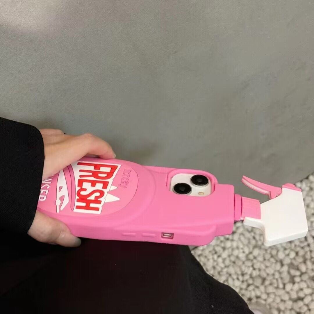 Custodia per telefono divertente e detergente