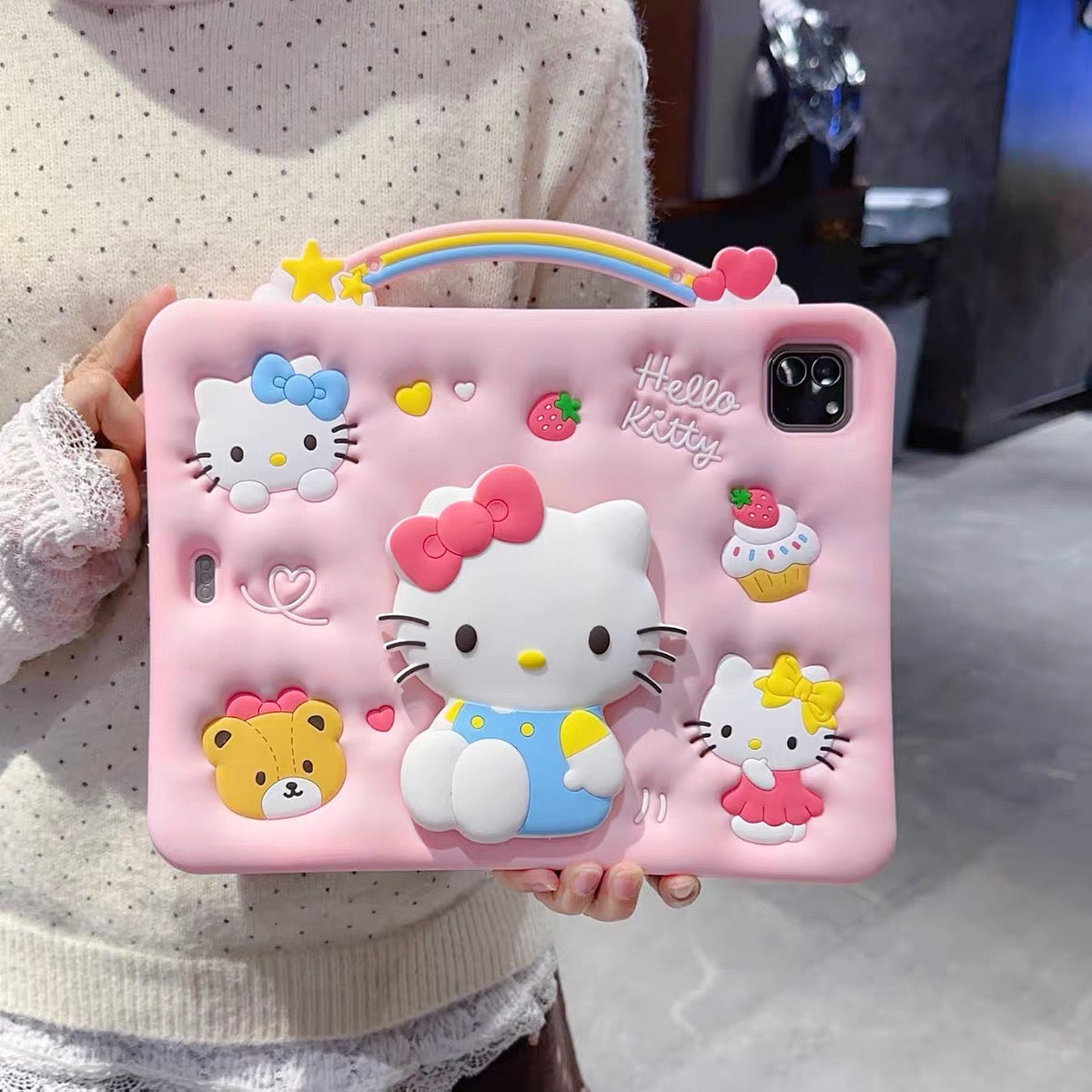 Kitty iPad Stand Case