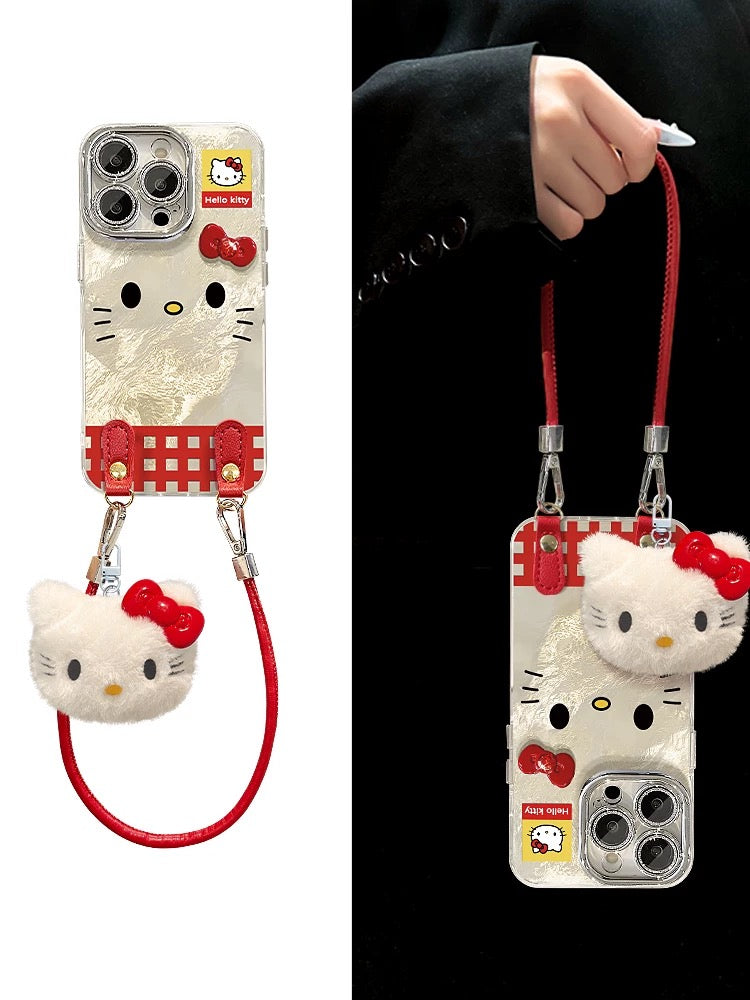 Coque de téléphone 3D chaton nœud papillon