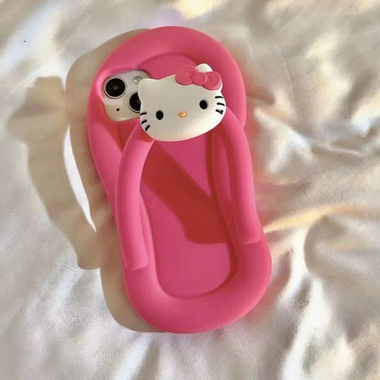 Kitten Flip Flops Phone Case