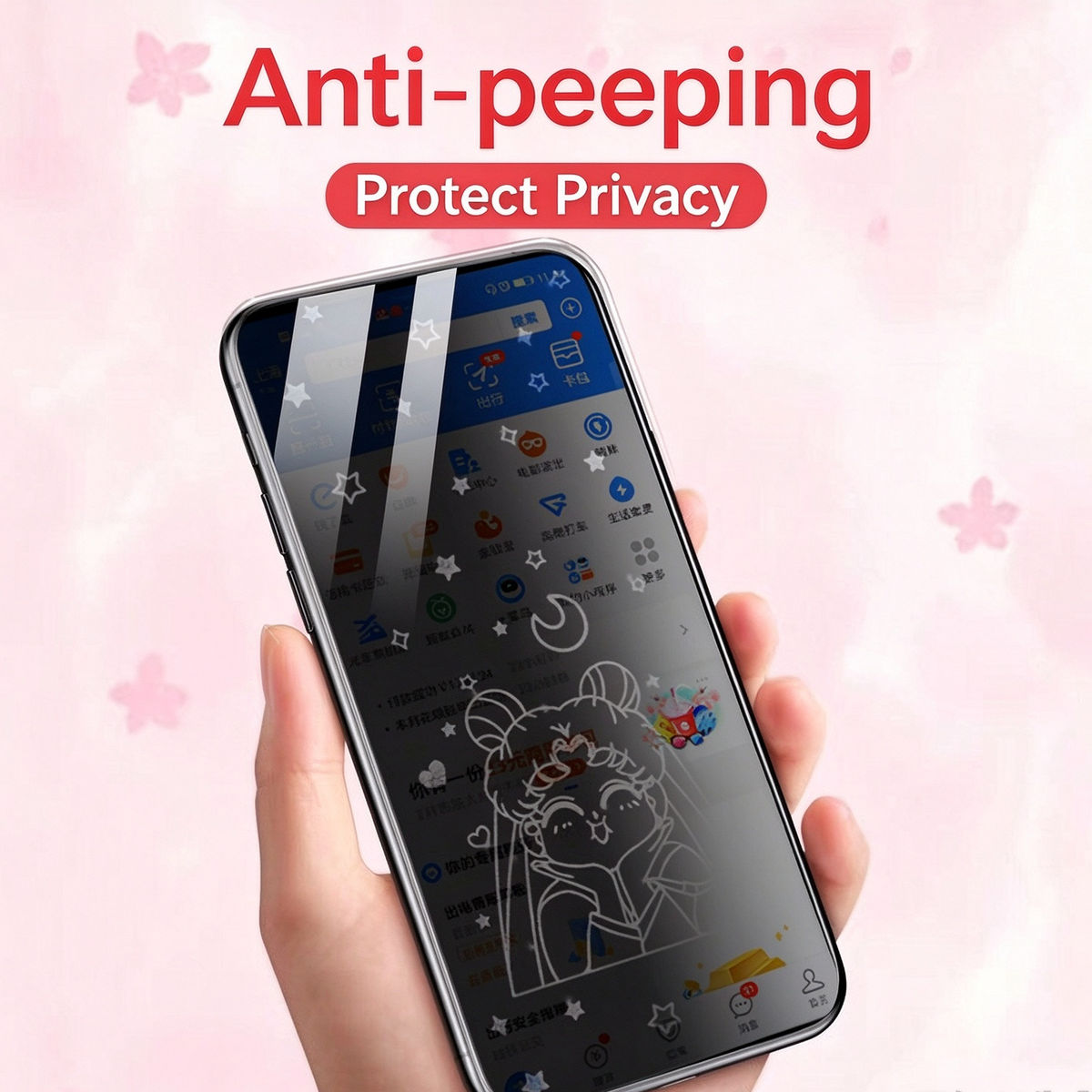 Samsung Privacy & Blackout Tempered Glass Screen Protector