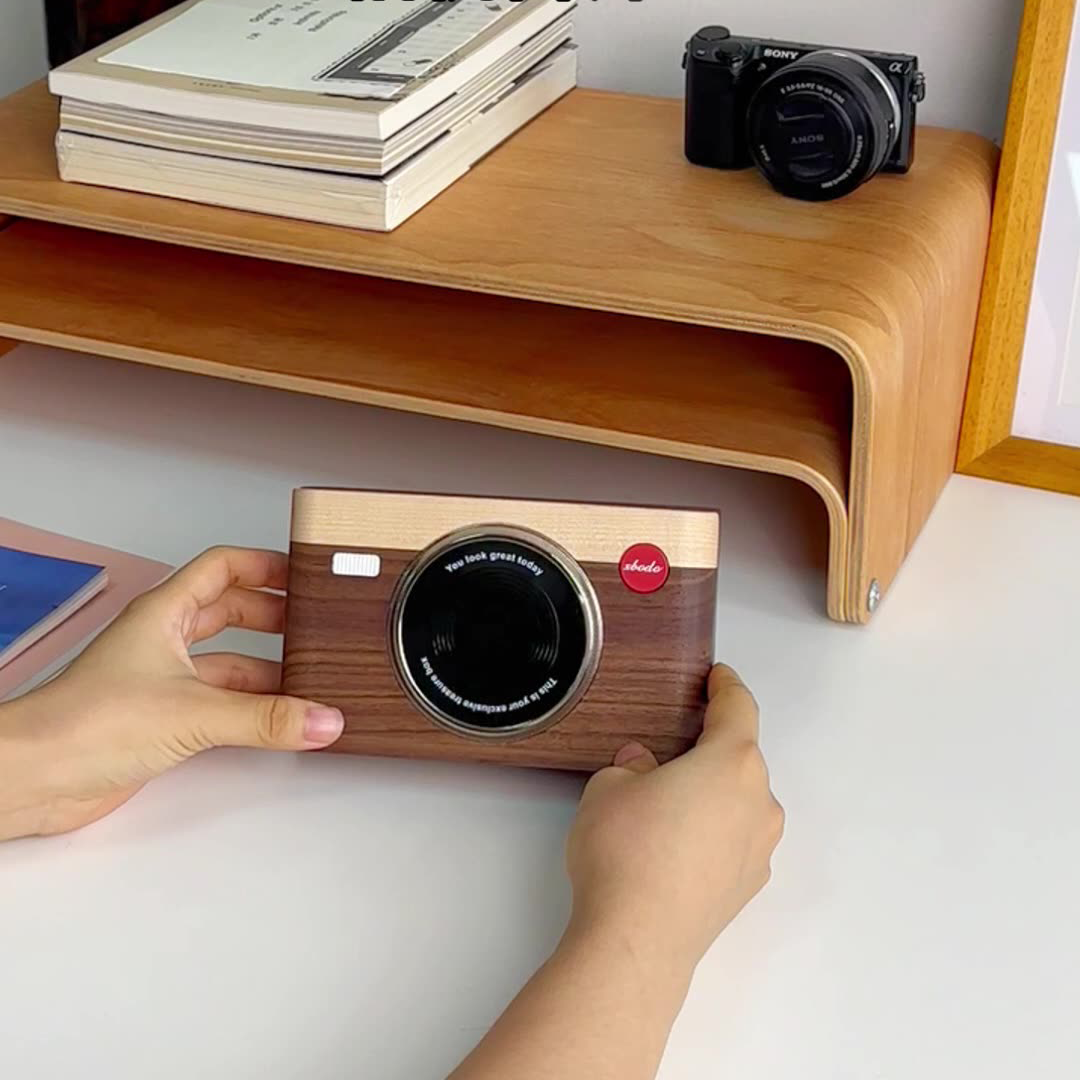 Camera accessories storage box