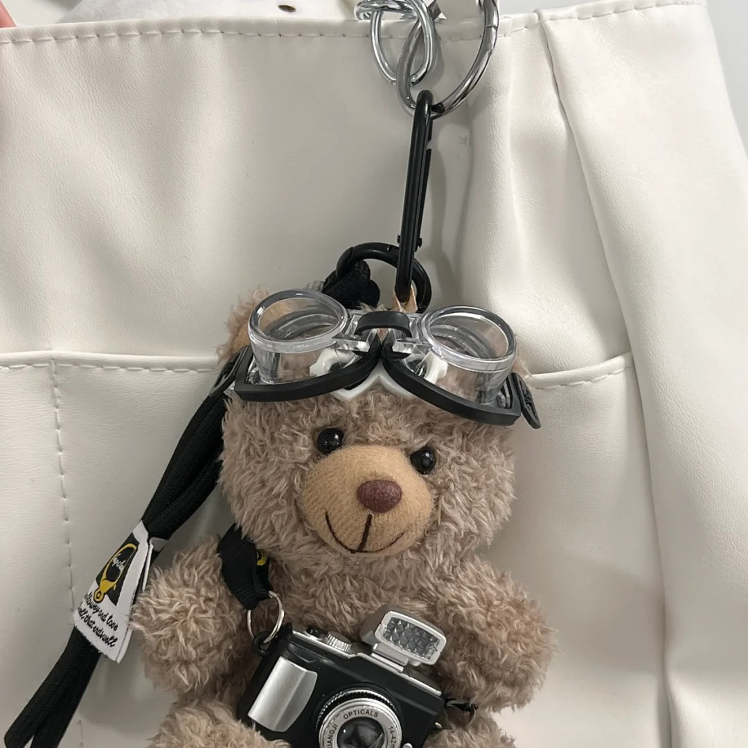 Camera Bear Pendant